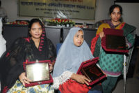 Awarded 3 success small entrepreneurs with disabilities