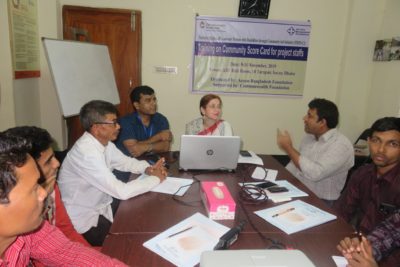 Training on Community Score Card under Promoting Rights of Grassroots Persons with Disabilities Through Community-led Initiatives (Prpd-ci)