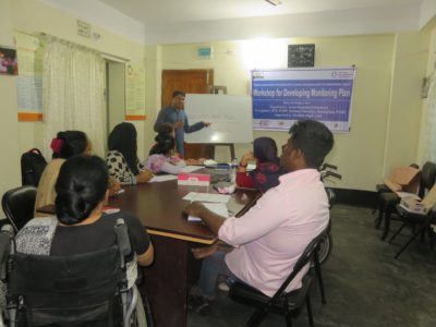 Workshop for Developing Monitoring Plan