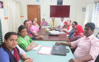 A delegate team of Disability Rights Fund (DRF)discussed to see the progress of project titled “Promote Implementation of the Bangladesh Government Commitments Made in the Global Disability Summit supported by DRF.